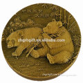 Wholesale high quality customized china panda coins